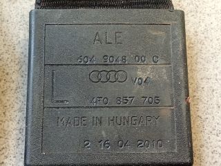 bontott AUDI A6 C6 Első Biztonsági Öv Pár (Feszítővel)