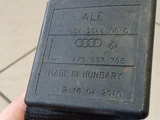 bontott AUDI A6 C6 Első Biztonsági Öv Pár (Feszítővel)