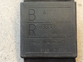 bontott AUDI A6 C6 Első Biztonsági Öv Pár (Feszítővel)