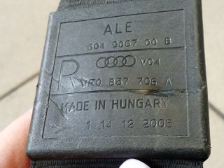bontott AUDI A6 C6 Első Biztonsági Öv Pár (Feszítővel)