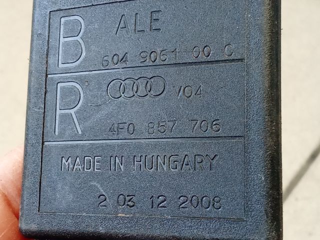 bontott AUDI A6 C6 Első Biztonsági Öv Pár (Feszítővel)