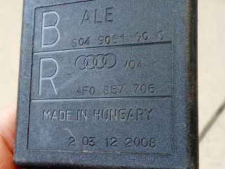 bontott AUDI A6 C6 Első Biztonsági Öv Pár (Feszítővel)