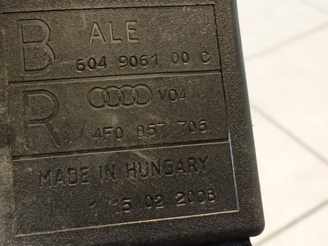bontott AUDI A6 C6 Első Biztonsági Öv Pár (Feszítővel)