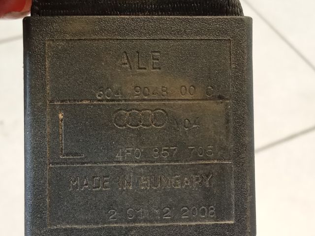 bontott AUDI A6 C6 Első Biztonsági Öv Pár (Feszítővel)