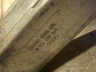 bontott AUDI A6 C6 Első Lökhárító Merevítő (Fém)