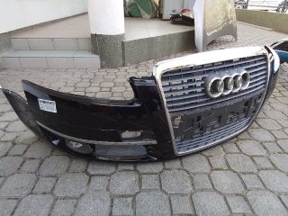 bontott AUDI A6 C6 Első Lökhárító (Részeivel)