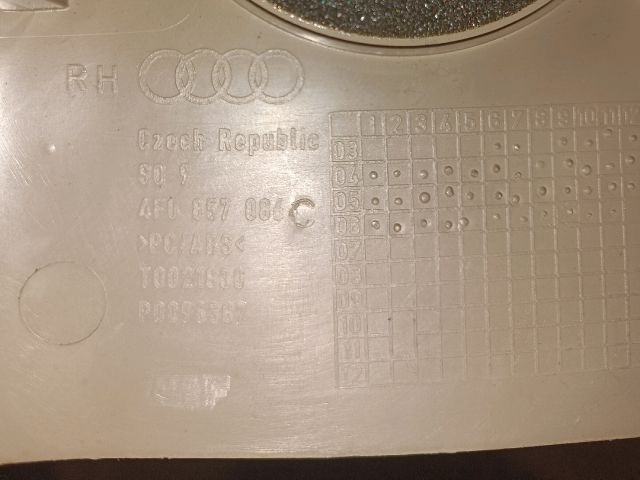 bontott AUDI A6 C6 Felső Műszerfal Burkolat