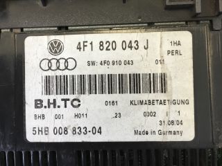 bontott AUDI A6 C6 Fűtéskapcsoló (digit klímás)