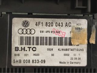 bontott AUDI A6 C6 Fűtéskapcsoló (digit klímás)