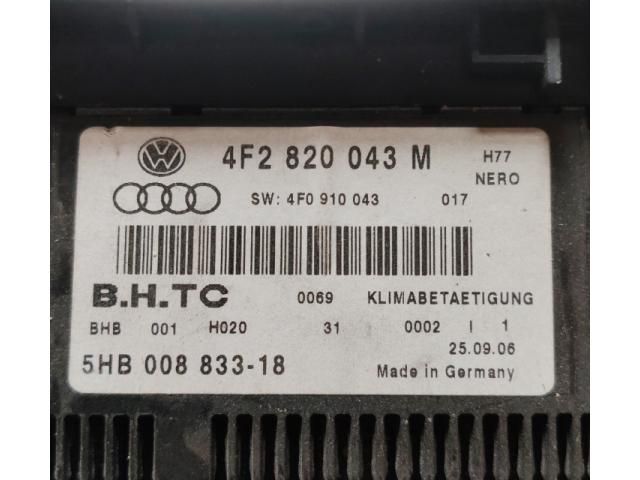 bontott AUDI A6 C6 Fűtéskapcsoló