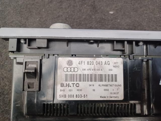 bontott AUDI A6 C6 Fűtéskapcsoló