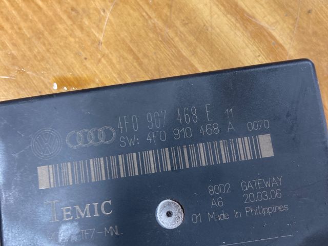 bontott AUDI A6 C6 Gateway Elektronika