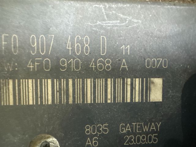 bontott AUDI A6 C6 Gateway Elektronika