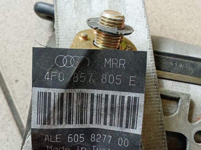 bontott AUDI A6 C6 Hátsó Biztonsági Öv Szett