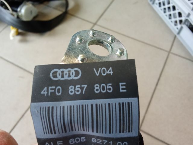 bontott AUDI A6 C6 Hátsó Biztonsági Öv Szett