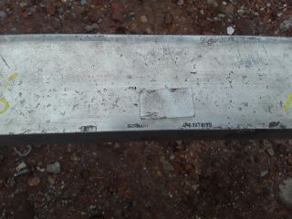 bontott AUDI A6 C6 Hátsó Lökhárító Merevítő (Fém)