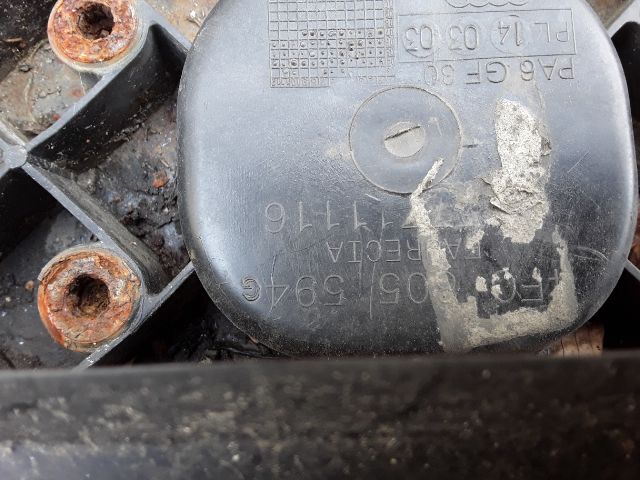 bontott AUDI A6 C6 Homlokfal (Üres lemez)