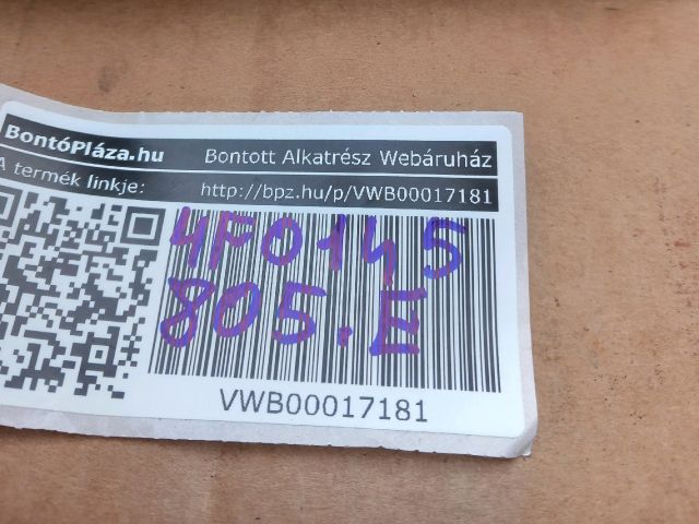 bontott AUDI A6 C6 Intercooler