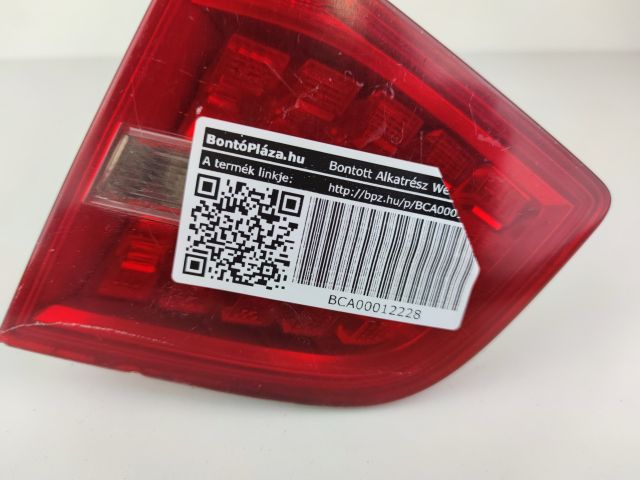 bontott AUDI A6 C6 Jobb Belső Hátsó Lámpa