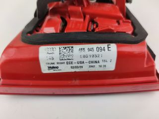 bontott AUDI A6 C6 Jobb Belső Hátsó Lámpa