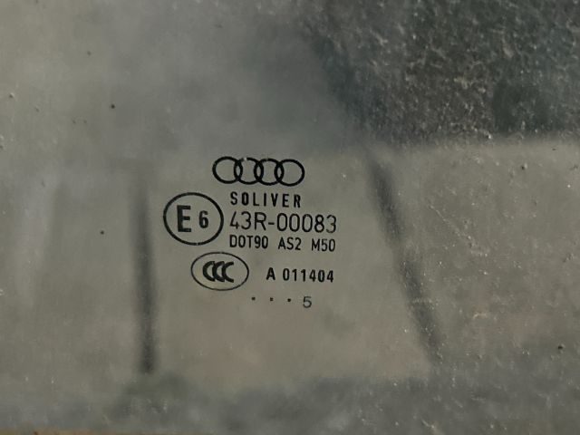 bontott AUDI A6 C6 Jobb első Ablak