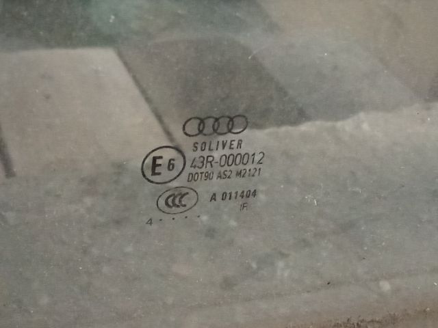 bontott AUDI A6 C6 Jobb első Ablak