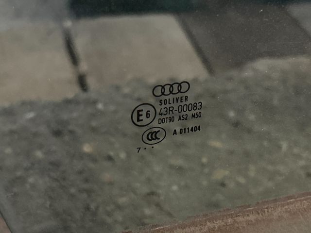 bontott AUDI A6 C6 Jobb első Ablak