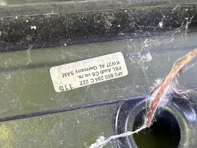 bontott AUDI A6 C6 Jobb első Ajtó (Üres lemez)