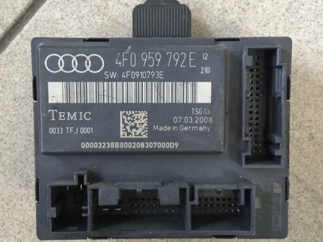 bontott AUDI A6 C6 Jobb első Ajtó Vezérlőegység