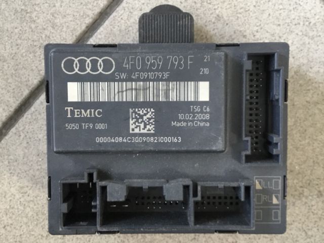 bontott AUDI A6 C6 Jobb első Ajtó Vezérlőegység