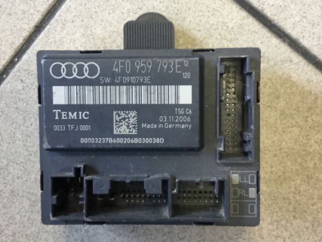 bontott AUDI A6 C6 Jobb első Ajtó Vezérlőegység