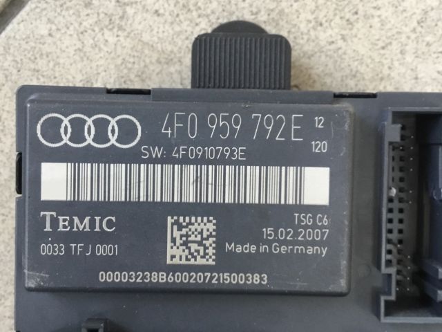 bontott AUDI A6 C6 Jobb első Ajtó Vezérlőegység