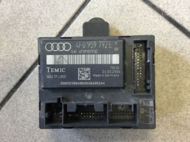 bontott AUDI A6 C6 Jobb első Ajtó Vezérlőegység