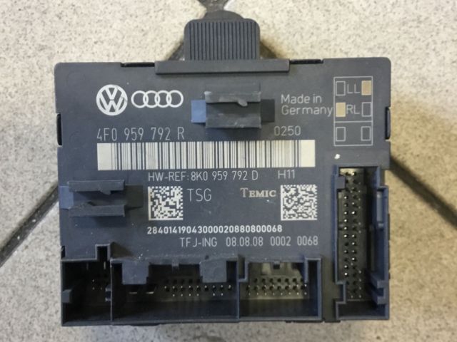 bontott AUDI A6 C6 Jobb első Ajtó Vezérlőegység