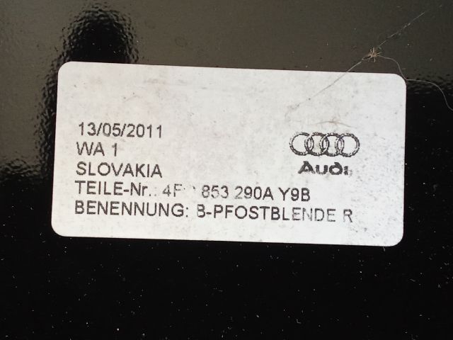 bontott AUDI A6 C6 Jobb első Ajtókeret Burkolat