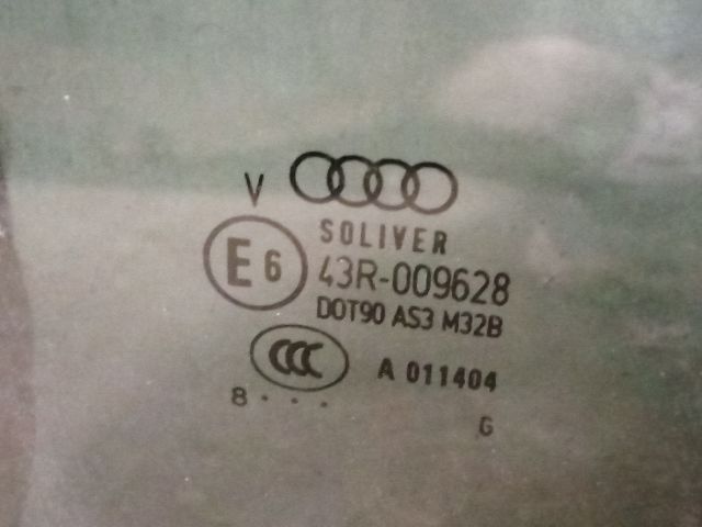 bontott AUDI A6 C6 Jobb hátsó Ablak