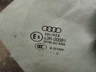 bontott AUDI A6 C6 Jobb hátsó Ablak