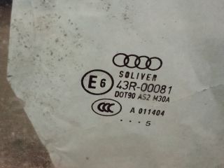 bontott AUDI A6 C6 Jobb hátsó Ablak
