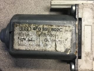 bontott AUDI A6 C6 Jobb hátsó Ablakemelő Motor