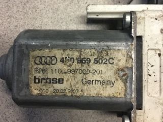 bontott AUDI A6 C6 Jobb hátsó Ablakemelő Motor