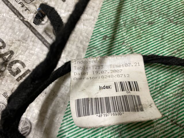 bontott AUDI A6 C6 Jobb hátsó Ajtó Kábelköteg