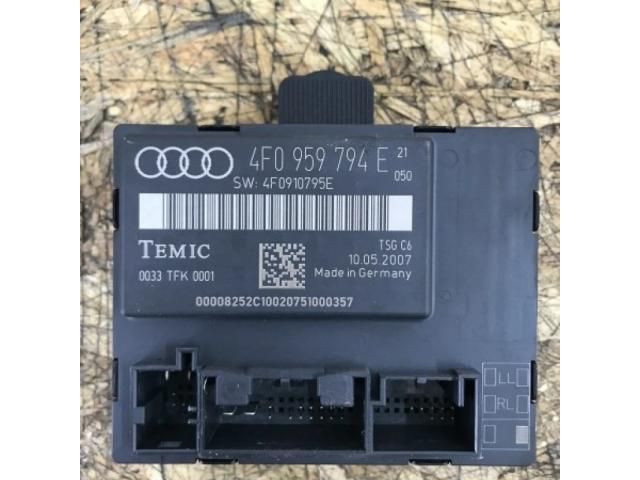 bontott AUDI A6 C6 Jobb hátsó Ajtó Vezérlőegység