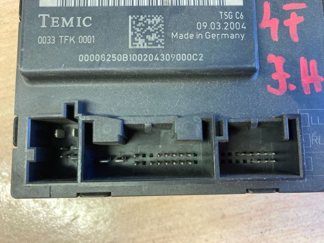 bontott AUDI A6 C6 Jobb hátsó Ajtó Vezérlőegység