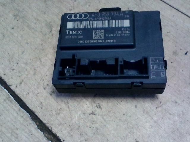 bontott AUDI A6 C6 Jobb hátsó Ajtó Vezérlőegység