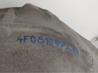 bontott AUDI A6 C6 Jobb hátsó Dobbetét (Kerékjárati, Műanyag)