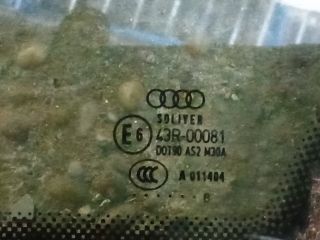 bontott AUDI A6 C6 Jobb hátsó Fixüveg (Ajtóban)