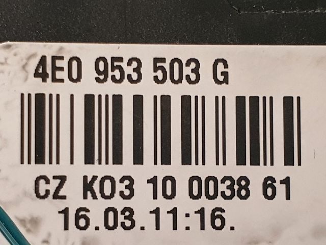 bontott AUDI A6 C6 Jobb Kormánykapcsoló Ablaktörlő