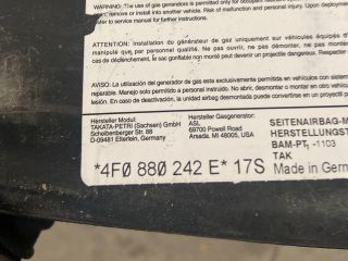 bontott AUDI A6 C6 Jobb Oldallégzsák