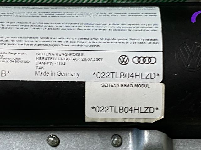 bontott AUDI A6 C6 Jobb Oldallégzsák