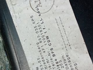 bontott AUDI A6 C6 Kesztyűtartó